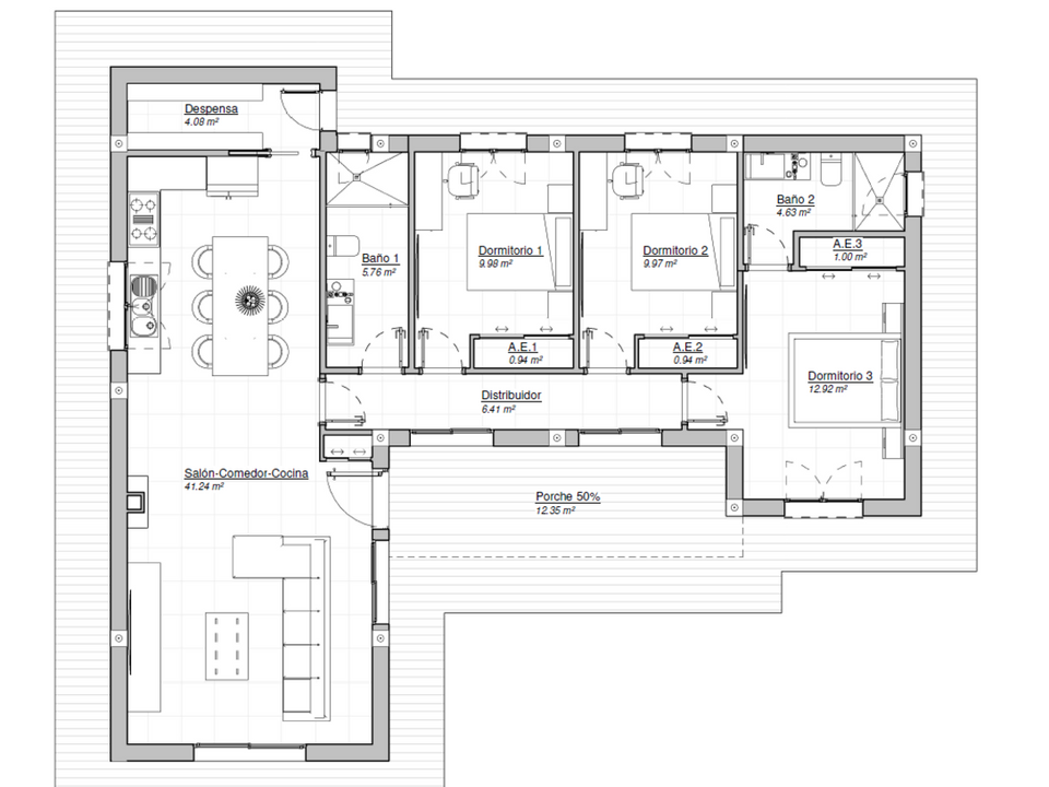 Villa i Arboleas, Almeria - foto 2