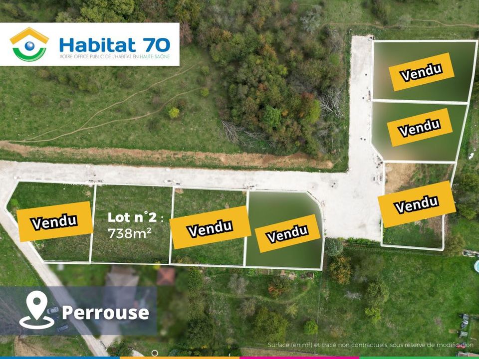 Helårsgrund i Perrouse, Haute-Saone - foto 1
