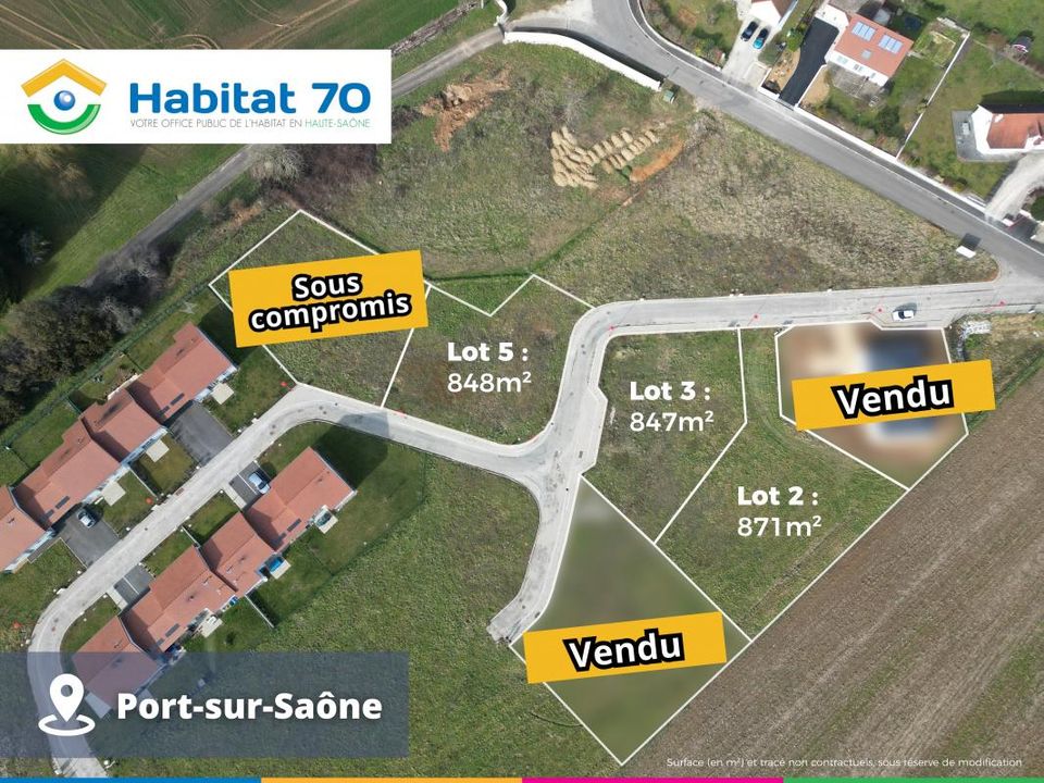 Helårsgrund i Port-sur-Saône, Haute-Saone - foto 1