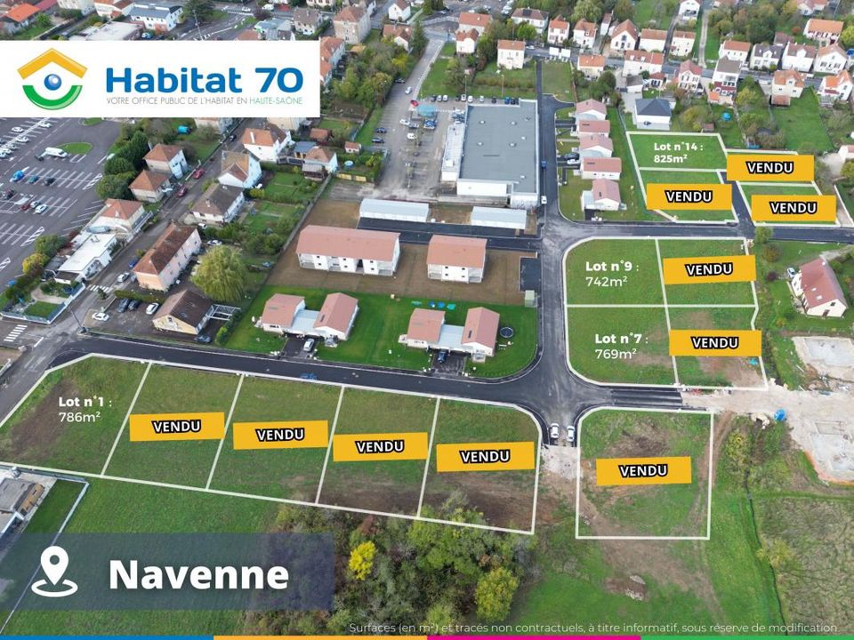 Helårsgrund i Navenne, Haute-Saone - foto 1