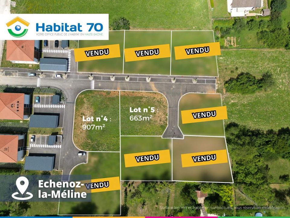 Helårsgrund i Échenoz-la-Méline, Haute-Saone - foto 1