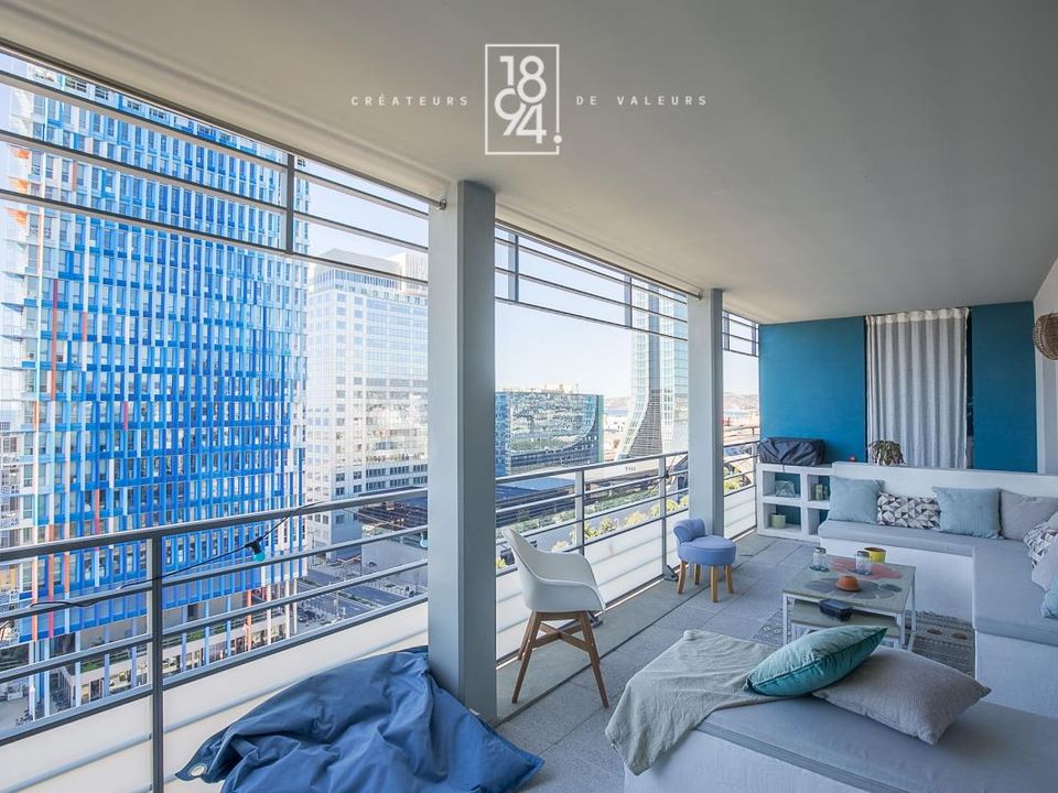 Lejlighed i Marseille, Bouches-du-Rhone - foto 1