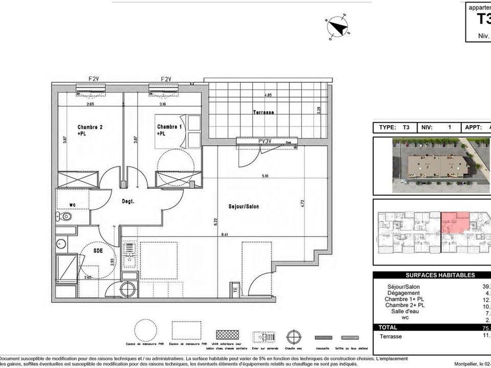 Apartament a Perpignan, Pyrenees-Orientales - foto 4