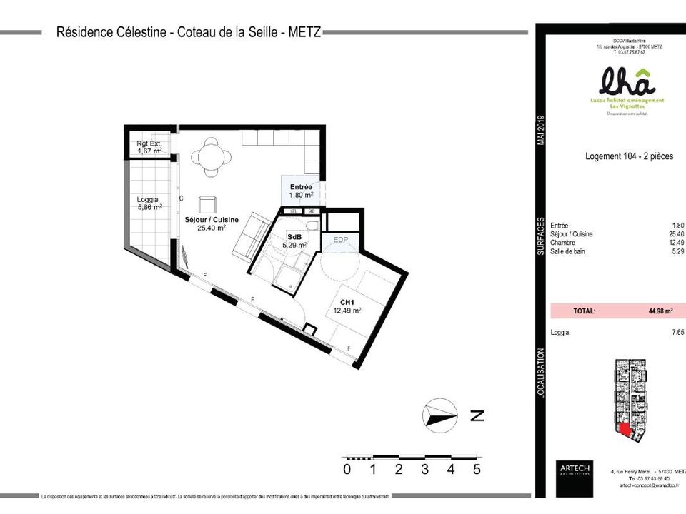 Apartamento en Metz, Moselle - foto 2