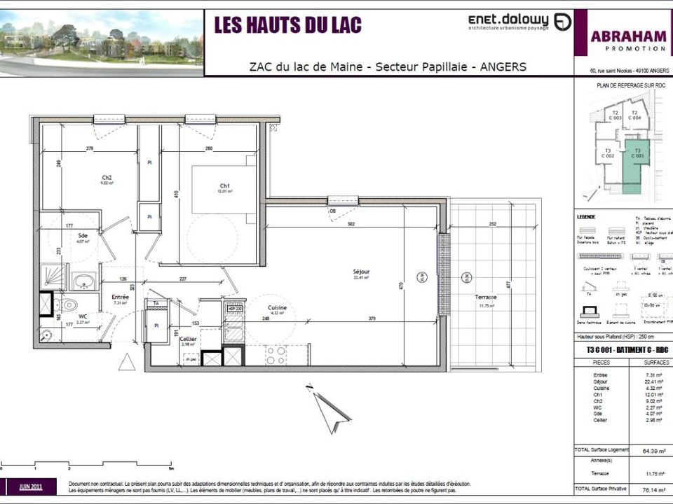 Leilighet i Angers, Maine-et-Loire - bilde 3