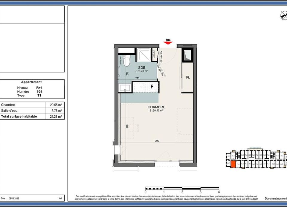 Apartment in Tours, Indre-et-Loire - photo 2
