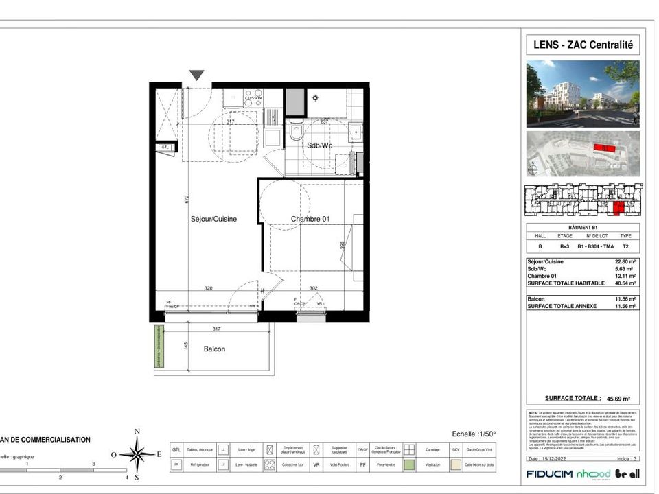 Apartament a Lens, Pas-de-Calais - foto 2