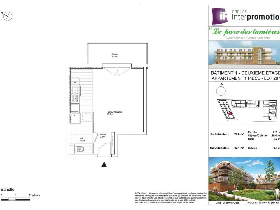 Studio i Chartres, Eure-et-Loir - foto 3