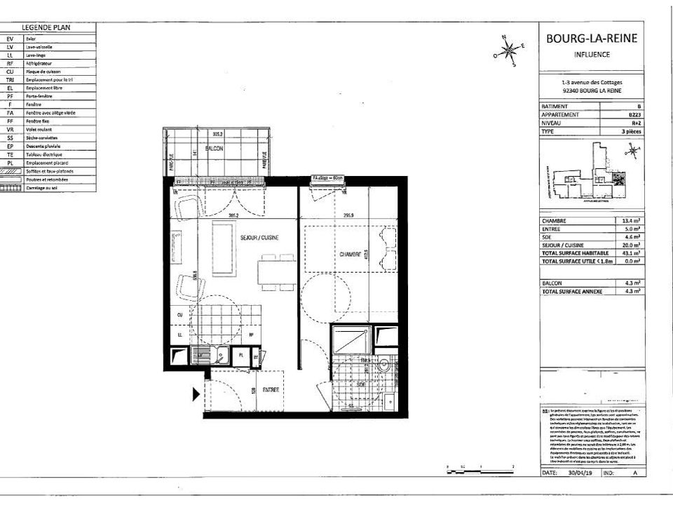 Apartament a Bourg-la-Reine, Hauts-de-Seine - foto 2