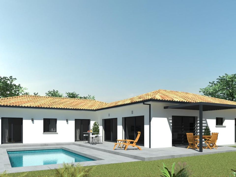 Villa i Sanguinet, Landes - bilde 1