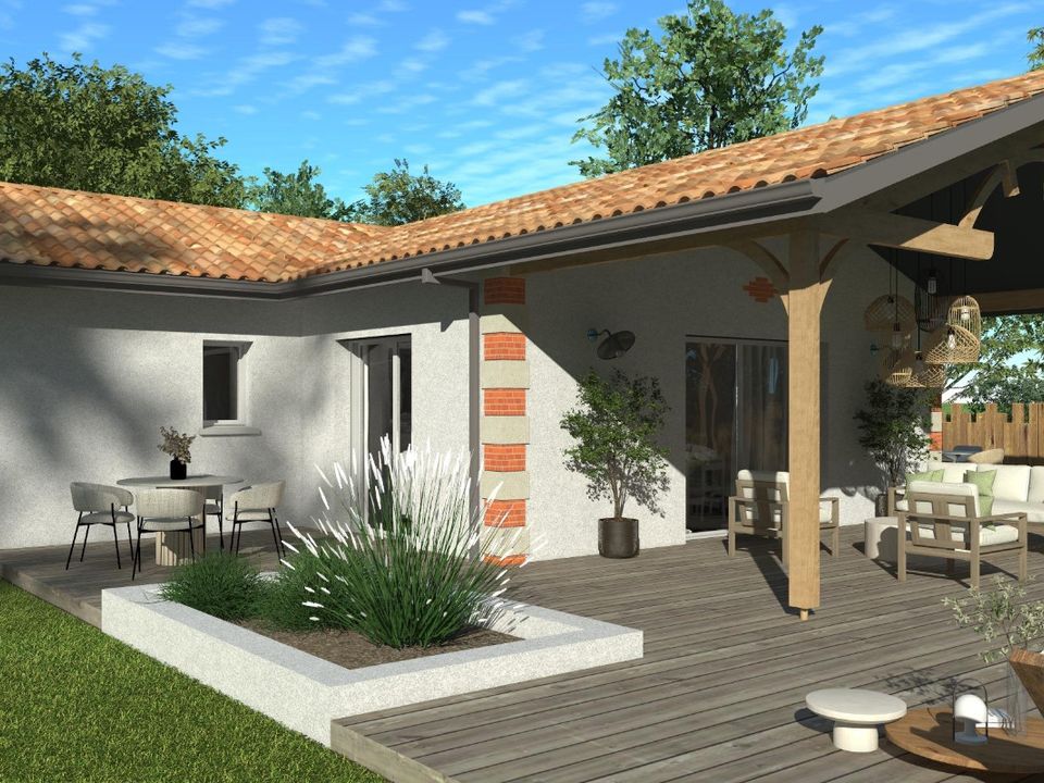 Villa i Sanguinet, Landes - bilde 1