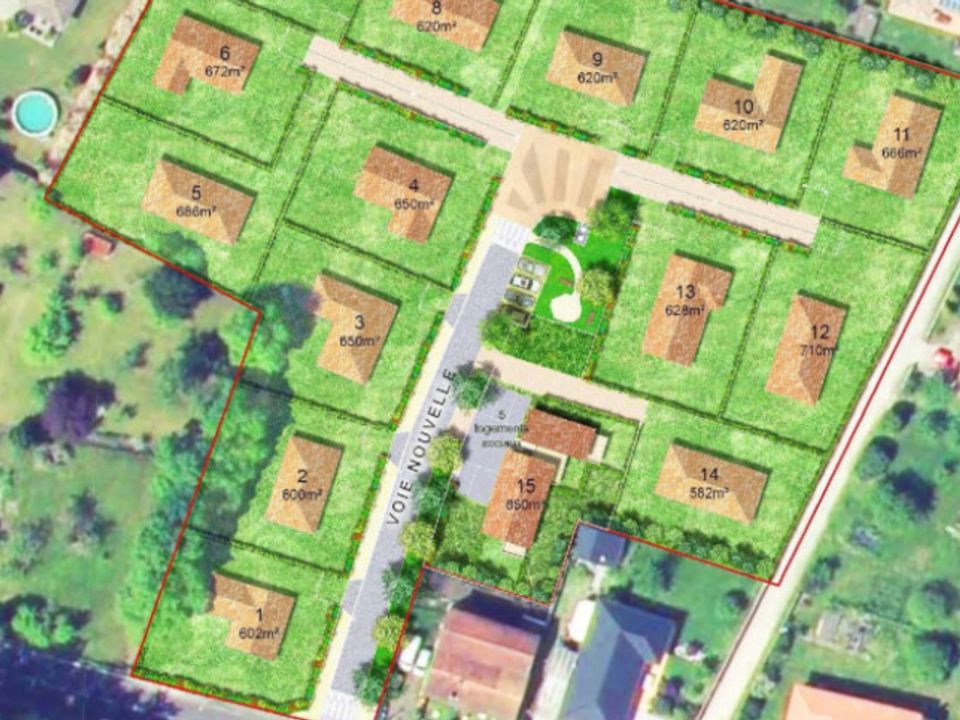 Terreno en Léognan, Gironde - foto 2