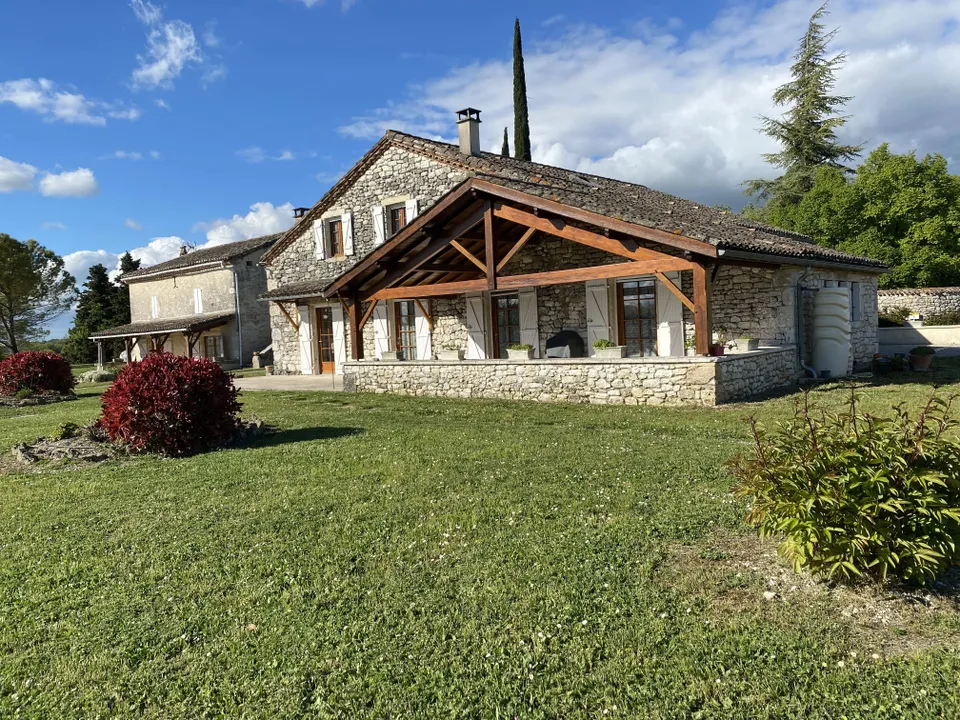 Villa i Montcuq-en-Quercy-Blanc, Lot - foto 1