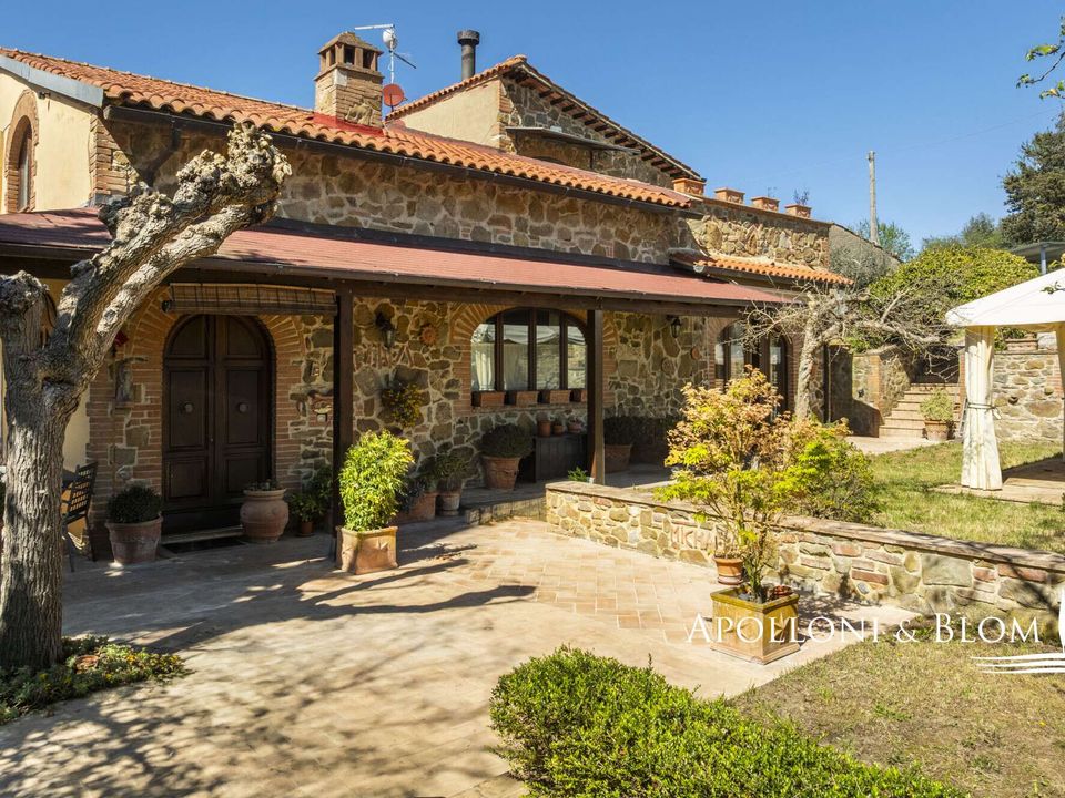 Villa i Trequanda, Siena - bilde 1