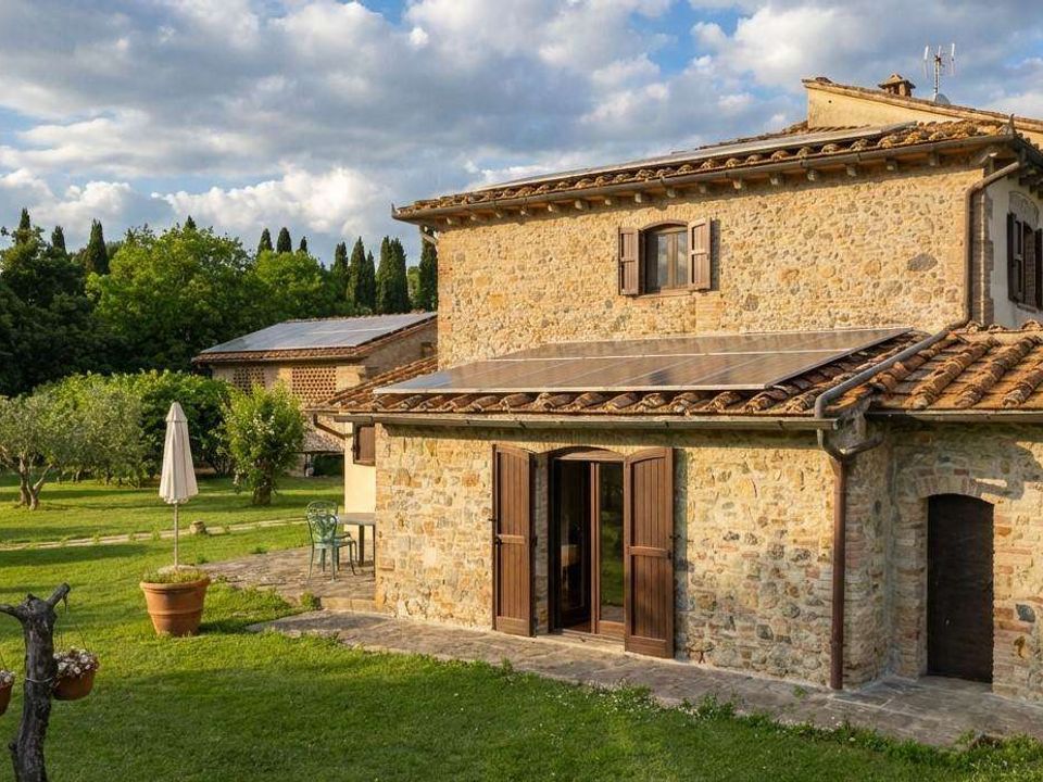 Gårdshus i San Gimignano, Siena - bilde 4