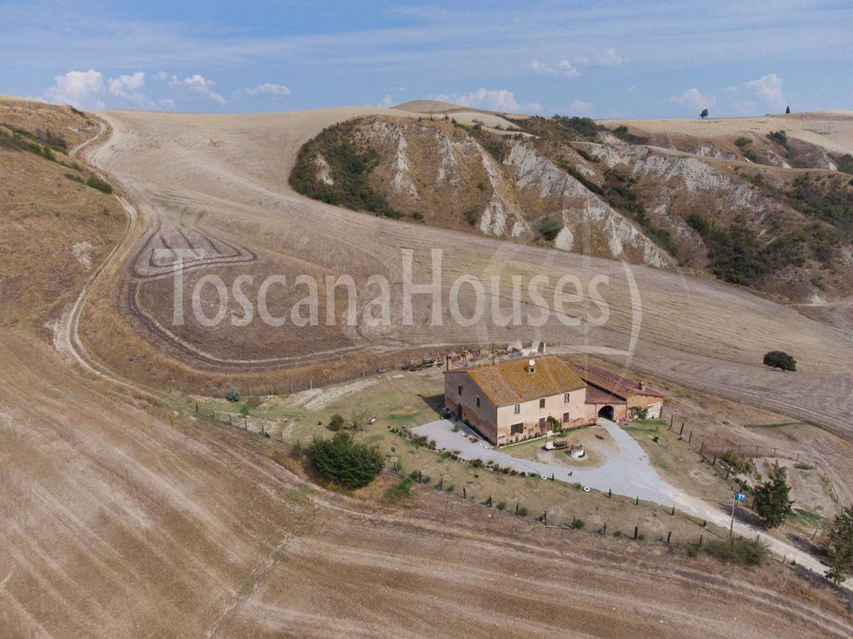Gårdshus i Asciano, Siena - bilde 3