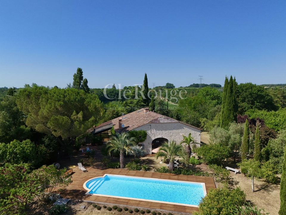 Villa i Duras, Lot-et-Garonne - bilde 1