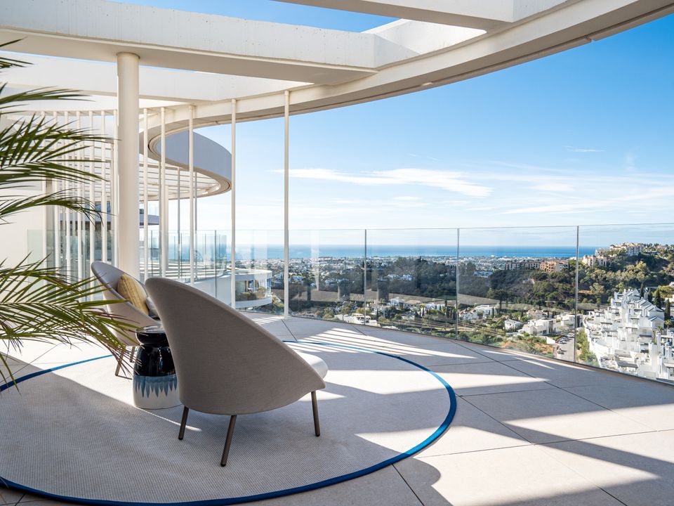Penthouse i Benahavis, Malaga - foto 1