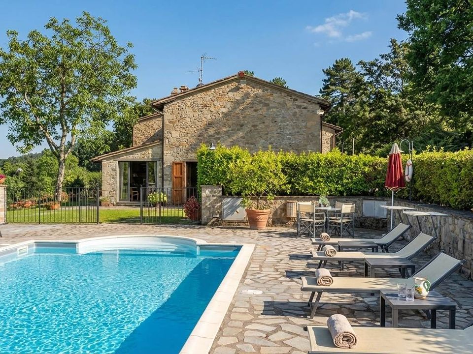 Farm hus i Castel Focognano, Arezzo - foto 1