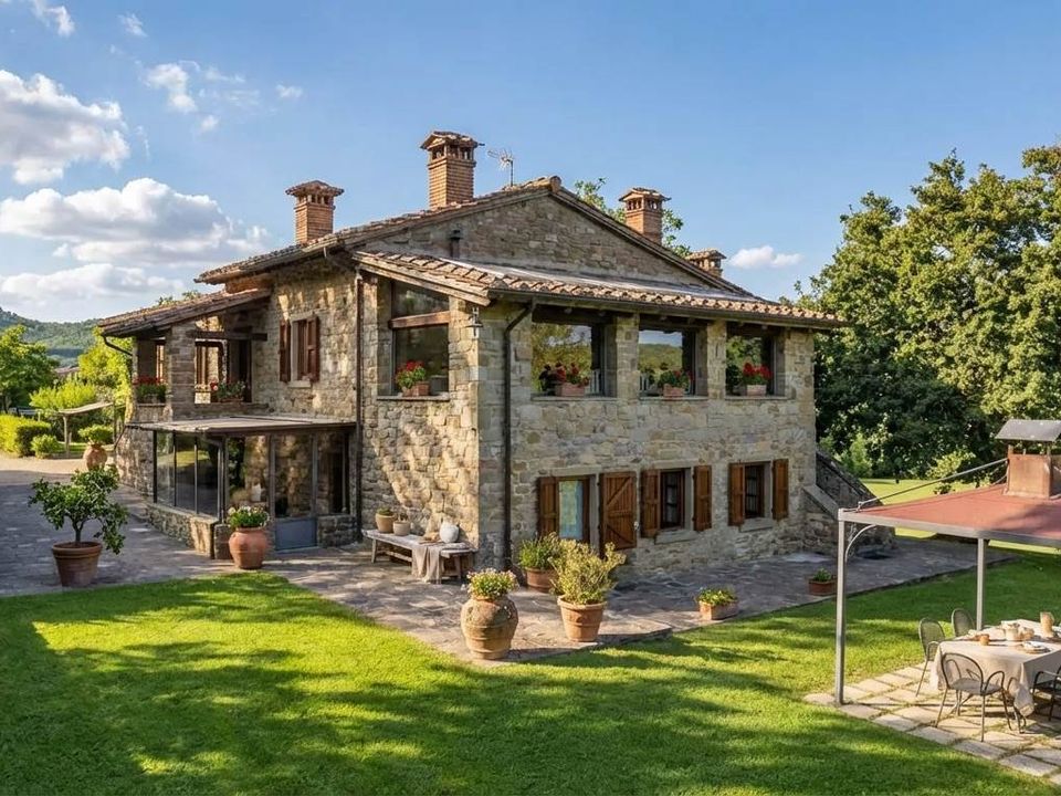Farm hus i Castel Focognano, Arezzo - foto 2