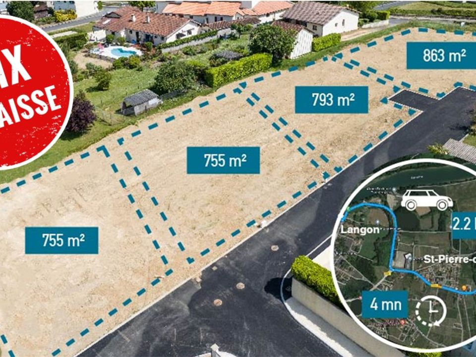 Helårsgrund i Langon, Gironde - foto 1