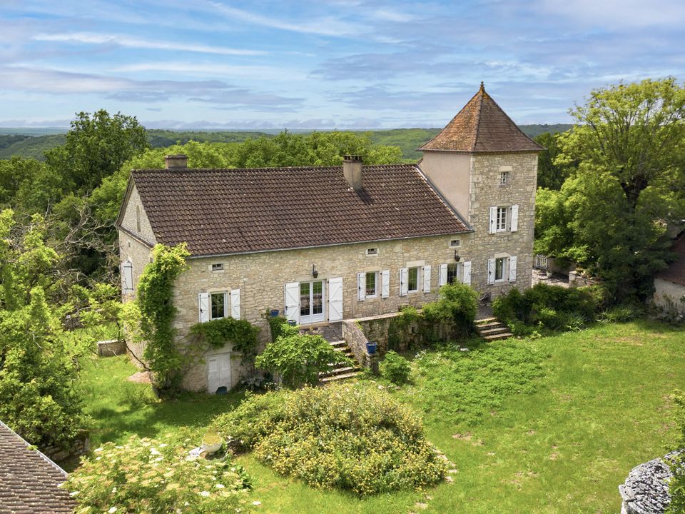 Villa i Saint-Cirq-Lapopie, Lot - foto 1