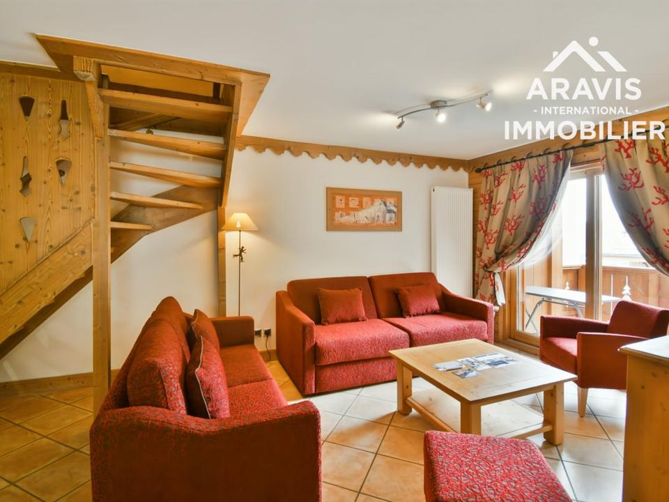 Duplex i Le Grand-Bornand, Haute-Savoie - foto 1