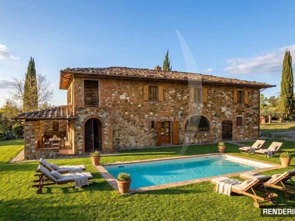Casa de campo en Asciano, Siena - foto 3