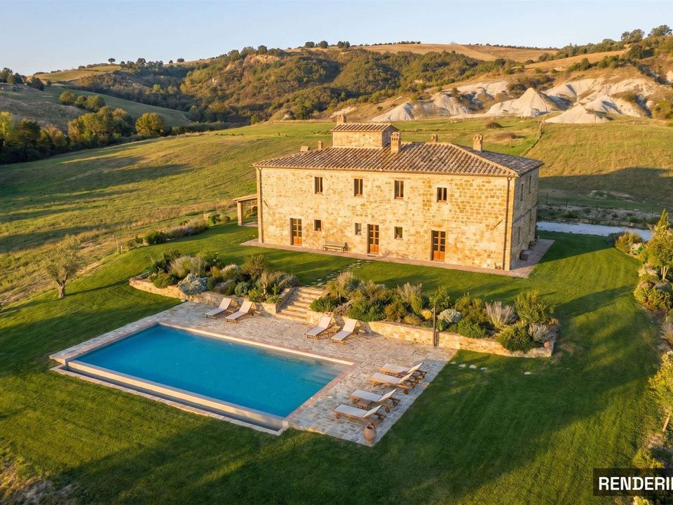 Farm hus i Pienza, Siena - foto 1