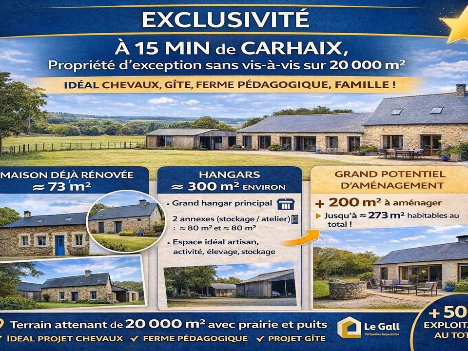 Villa i Carhaix-Plouguer, Finistere - foto 1