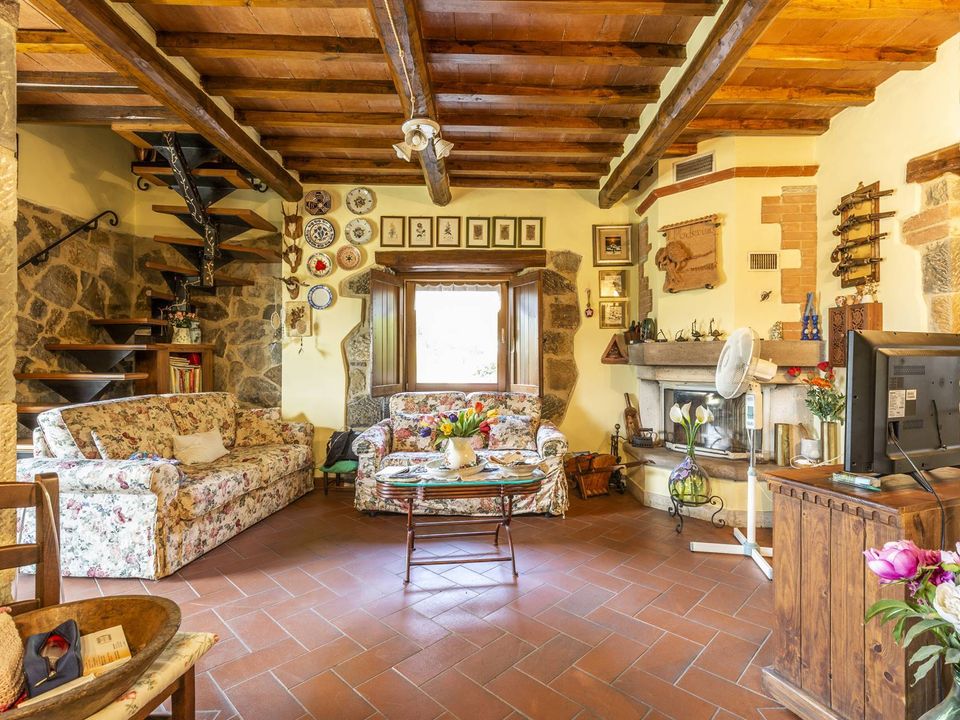 Farm hus i Castiglione d'Orcia, Siena - foto 1