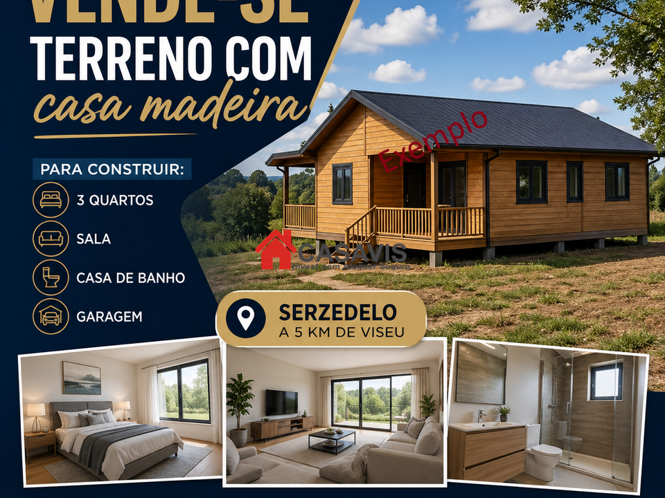 Helårsgrund i Viseu, Viseu - foto 1
