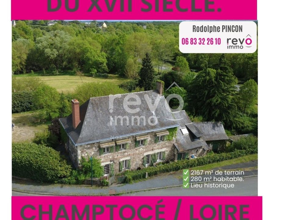 Villa i Champtocé-sur-Loire, Maine-et-Loire - foto 1