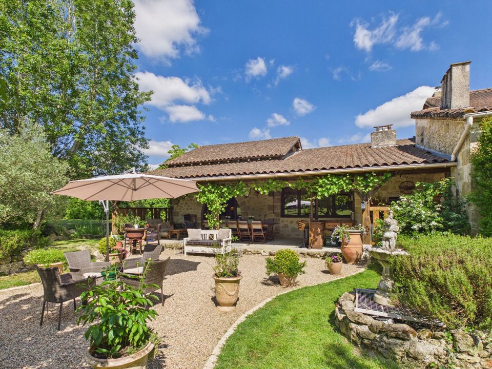 Villa i Bourgougnague, Lot-et-Garonne - foto 1