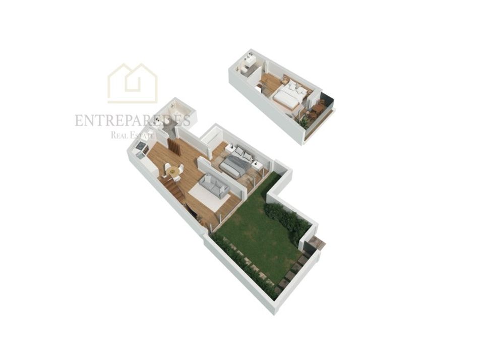 Duplex i Santa Marinha do Zezere, Porto - foto 4