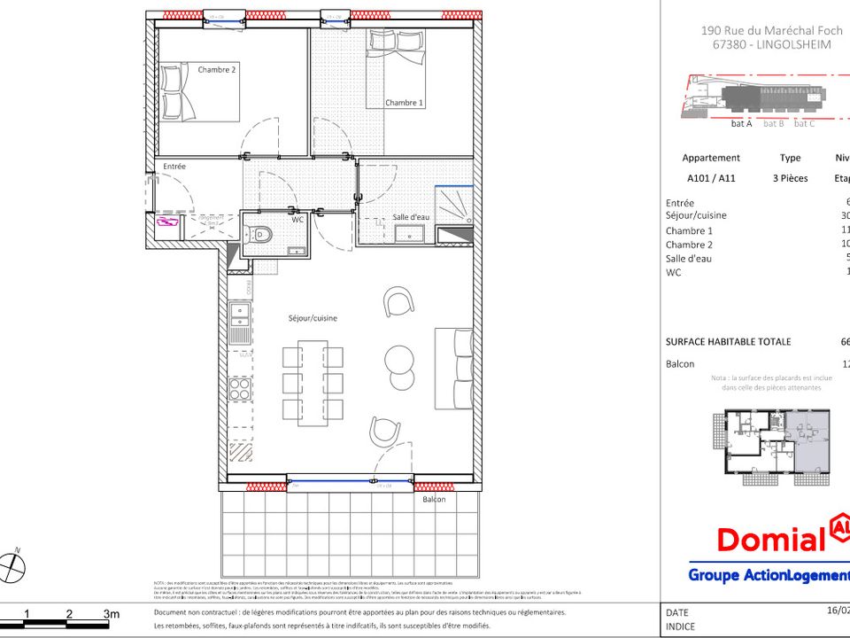 Apartment in Lingolsheim, Bas-Rhin - photo 1
