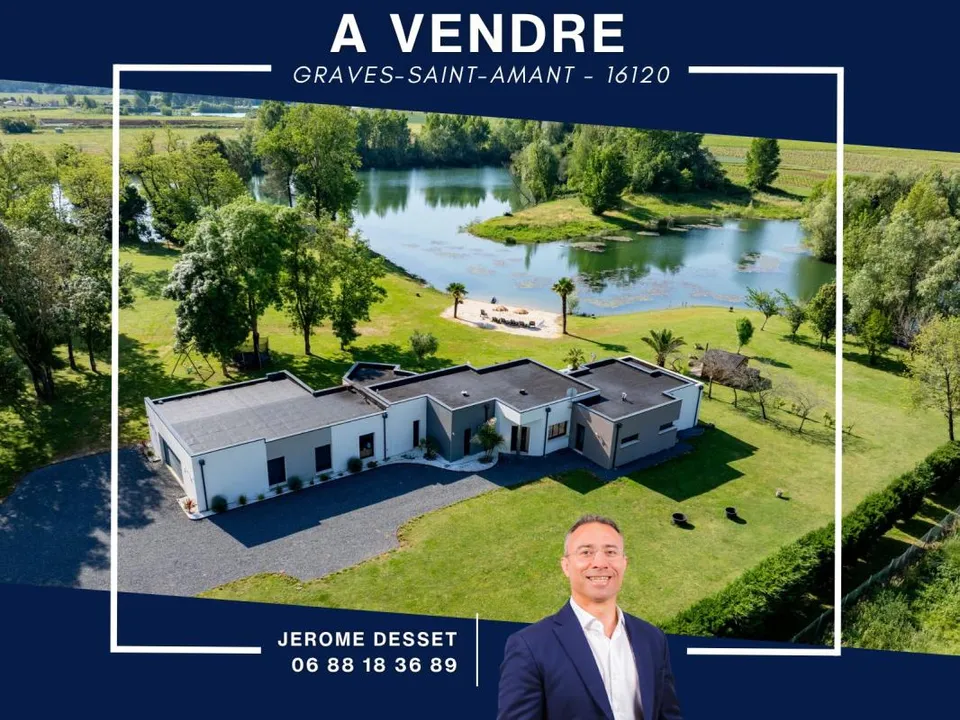 Villa i Graves-Saint-Amant, Charente - bilde 1