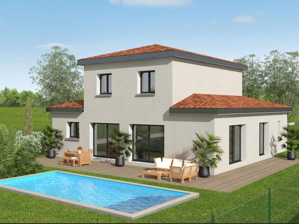 Villa i Pollionnay, Rhone - foto 1