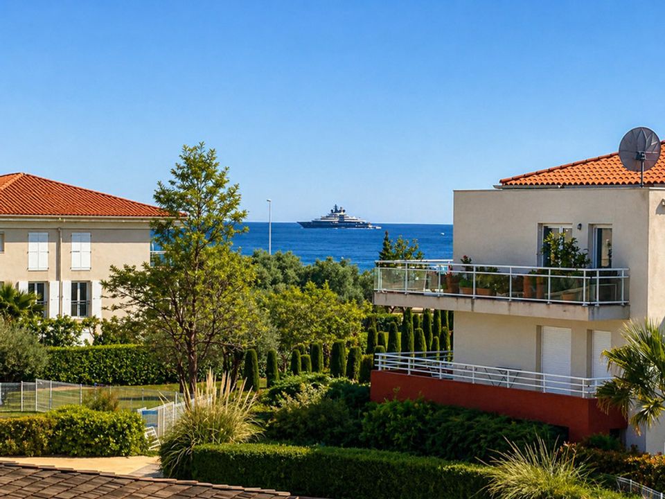 Lejlighed i Juan-les-Pins, Alpes-Maritimes - foto 1