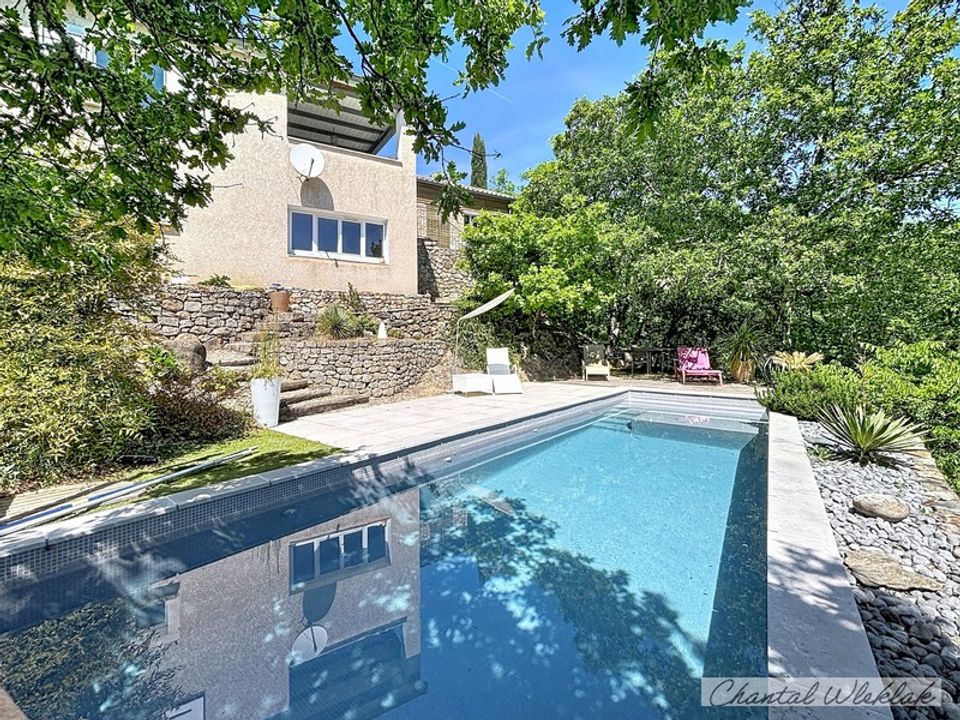 Villa i Chassiers, Ardeche - foto 1