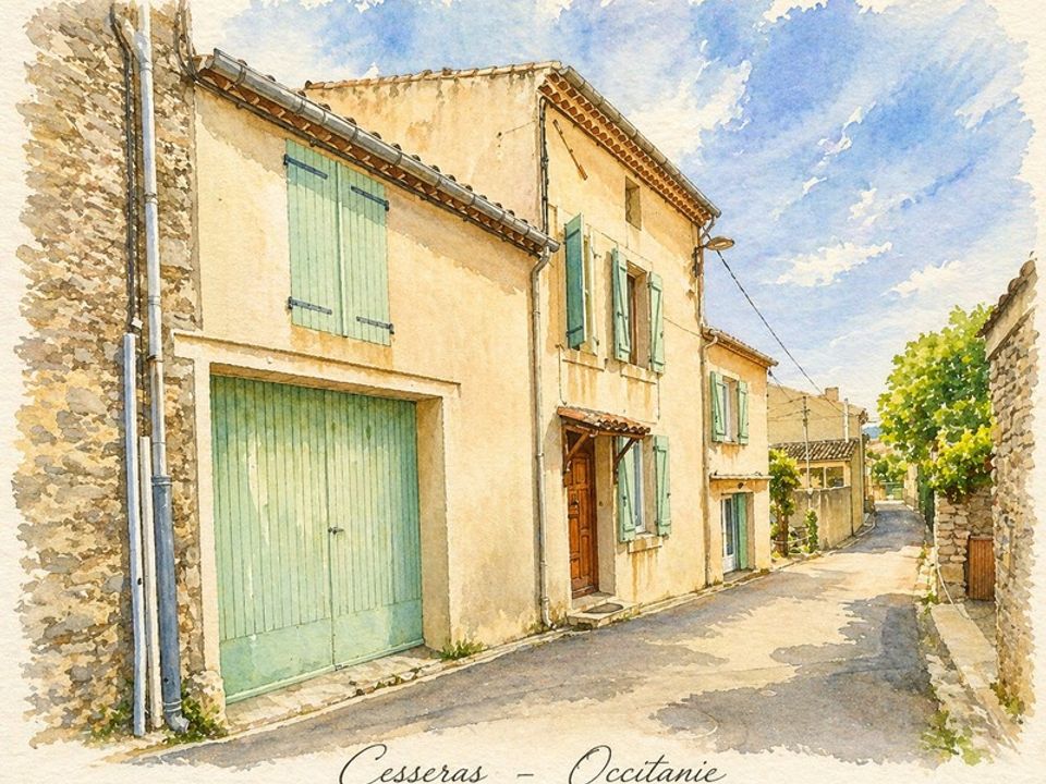Villa i Cesseras, Herault - foto 1