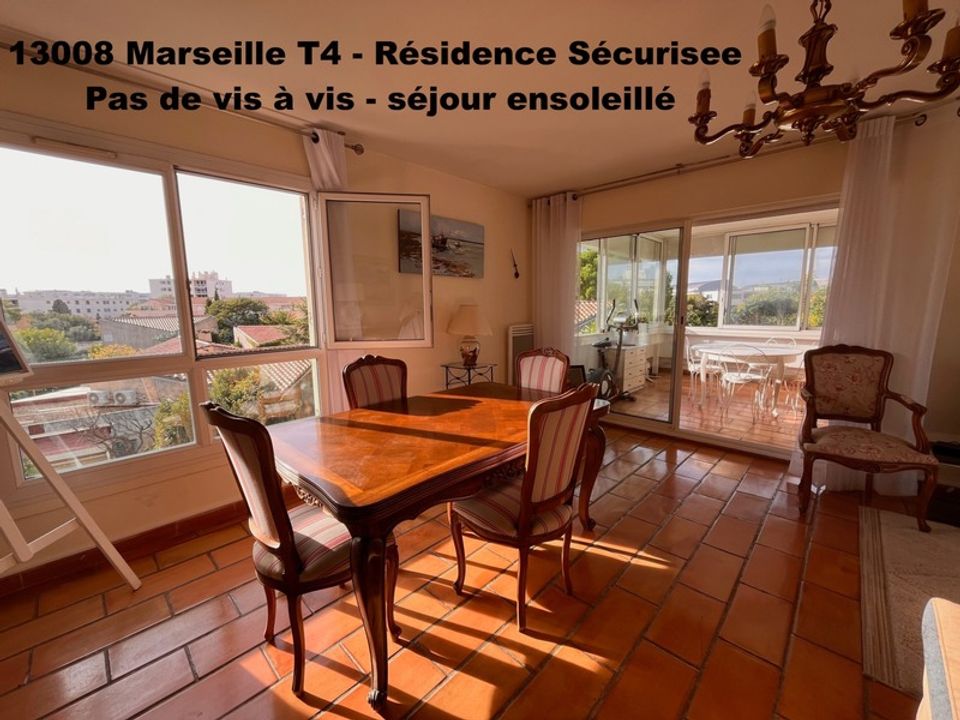 Lejlighed i Marseille, Bouches-du-Rhone - foto 1