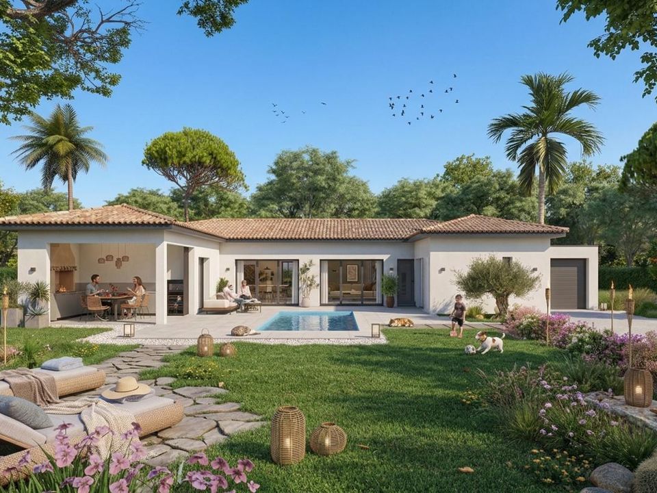 Villa i Villeneuve-les-Corbières, Aude - foto 1