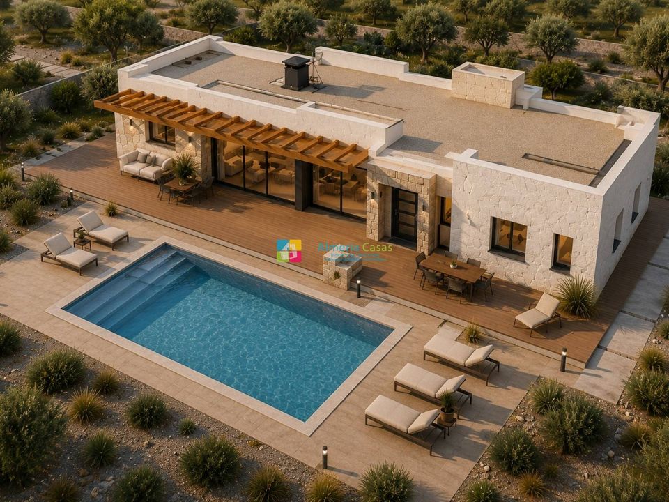 Villa i Arboleas, Almeria - foto 1