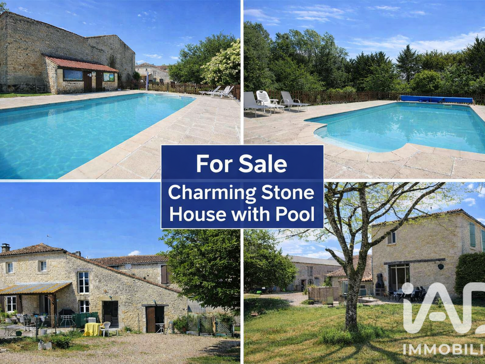 Villa i Saint-Fraigne, Charente - bilde 1