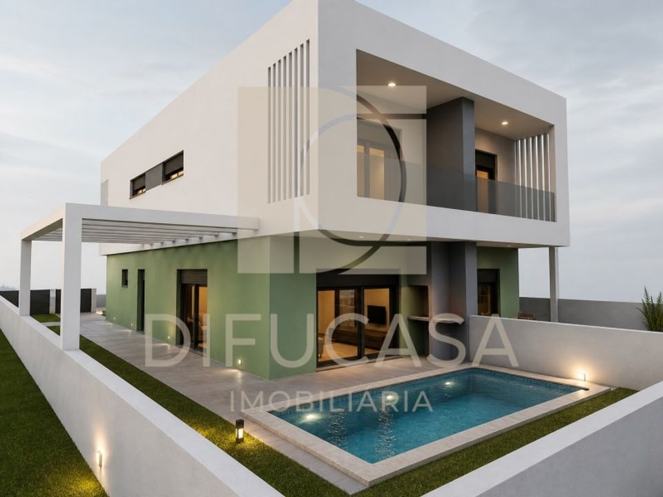 Villa i Fernao Ferro, Setubal - foto 1