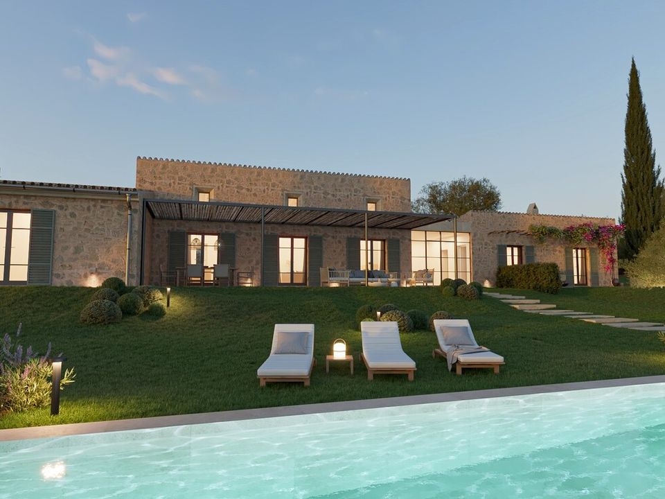 Helårsgrund i Montuiri, Mallorca - foto 1