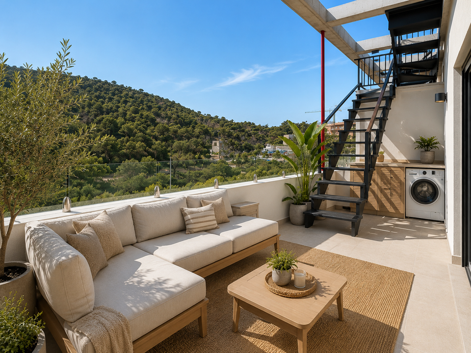 Penthouse i San Antonio De Portmany, Ibiza - foto 4