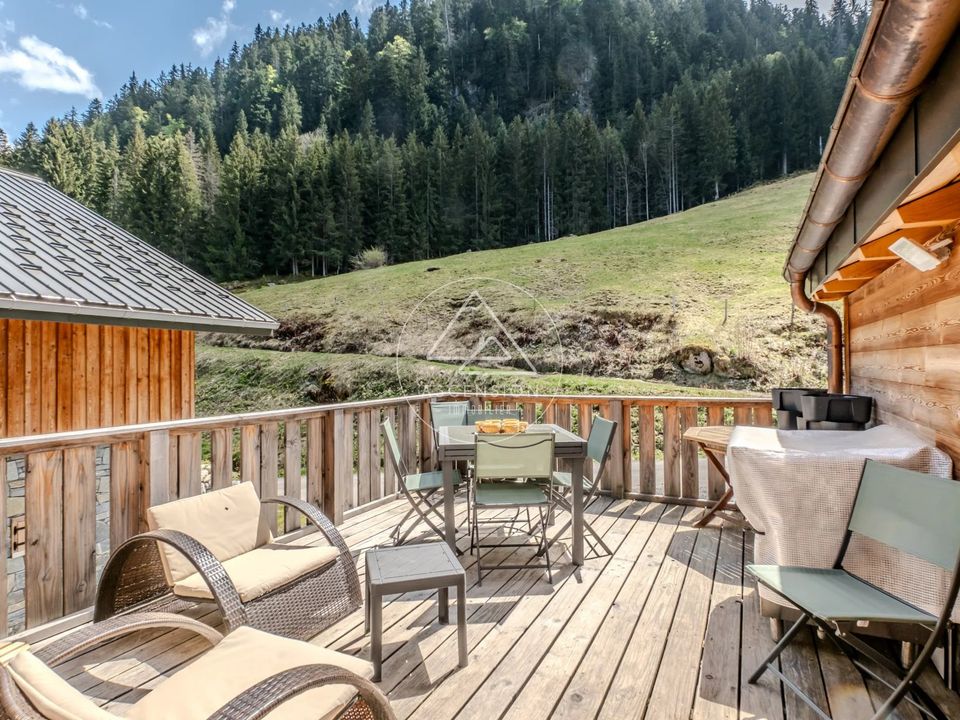 Træhytte i Essert-Romand, Haute-Savoie - foto 2
