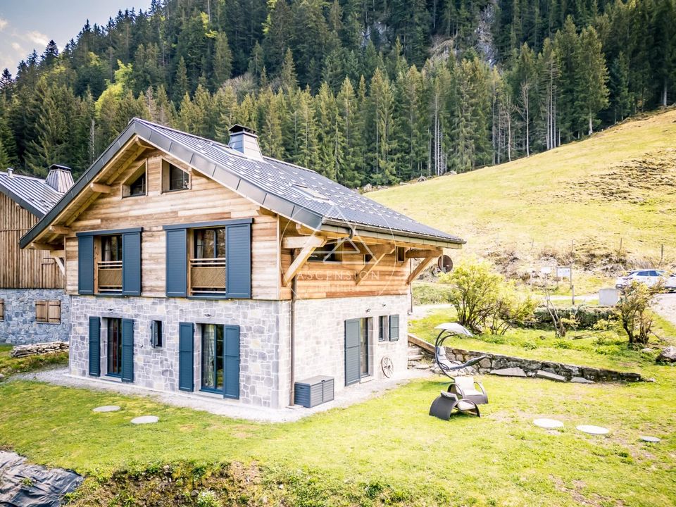 Træhytte i Essert-Romand, Haute-Savoie - foto 4